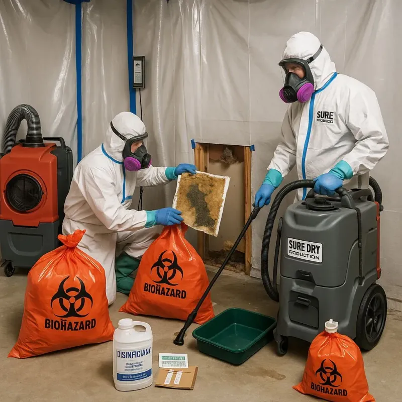 Contaminated Water Handling Protocols process in La Porte City, IA