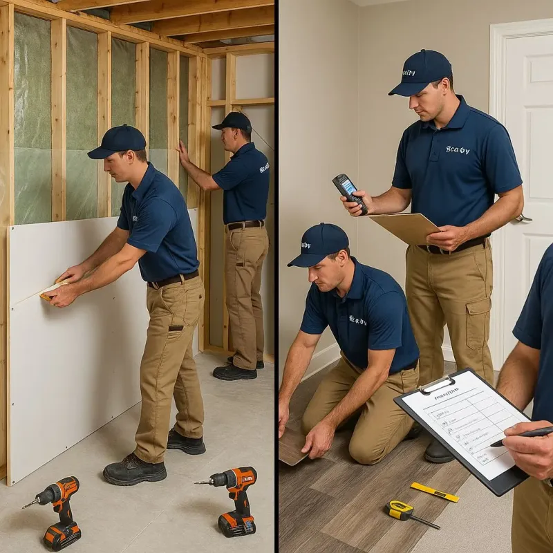 Repairs and Reconstruction process in La Porte City, IA