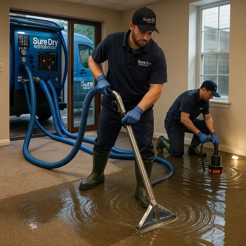 Water Extraction and Removal process in La Porte City, IA